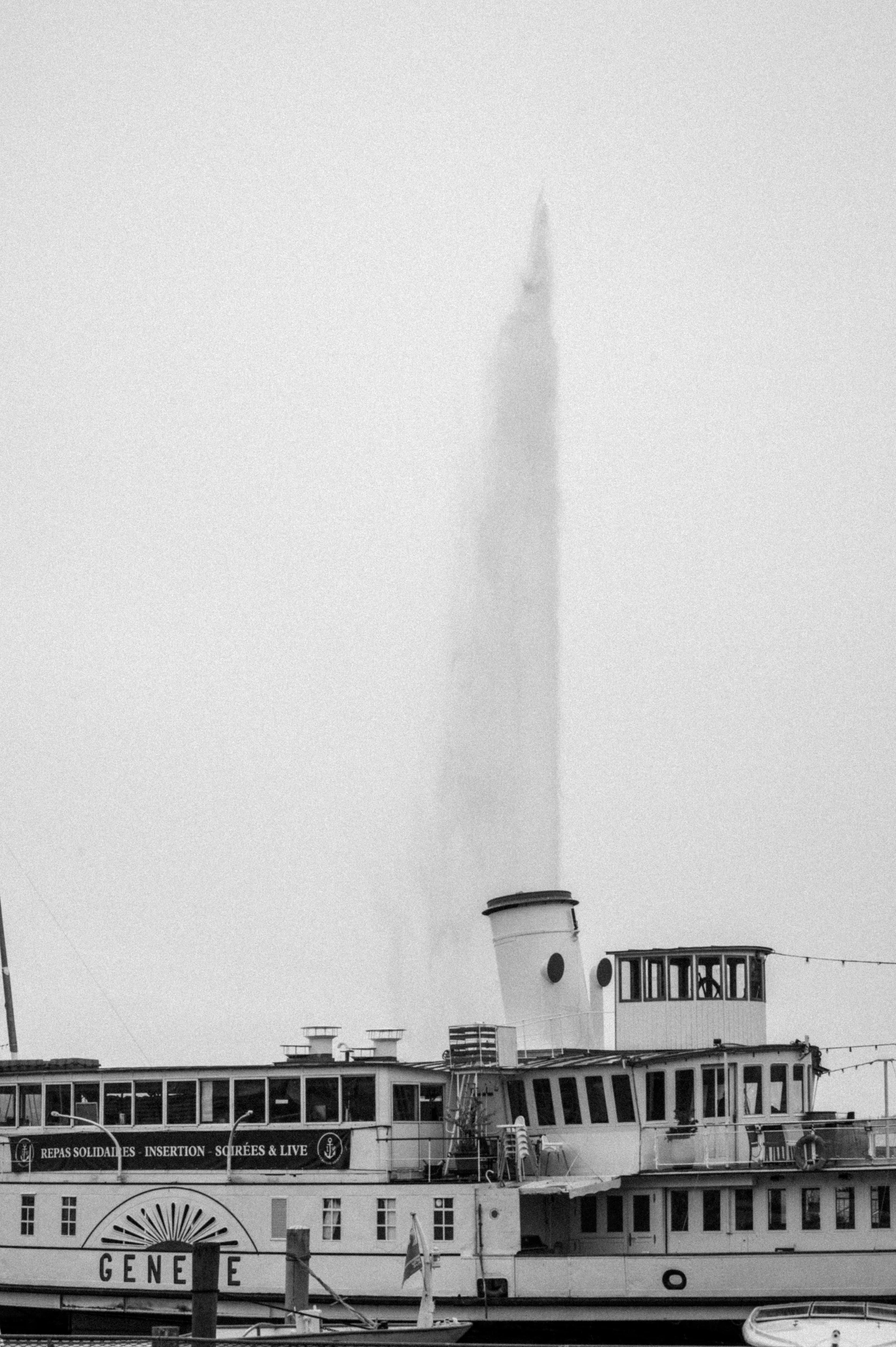A steamboat on Lake Geneva